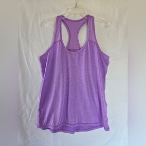Xersion Lavender Racerback Tank Top